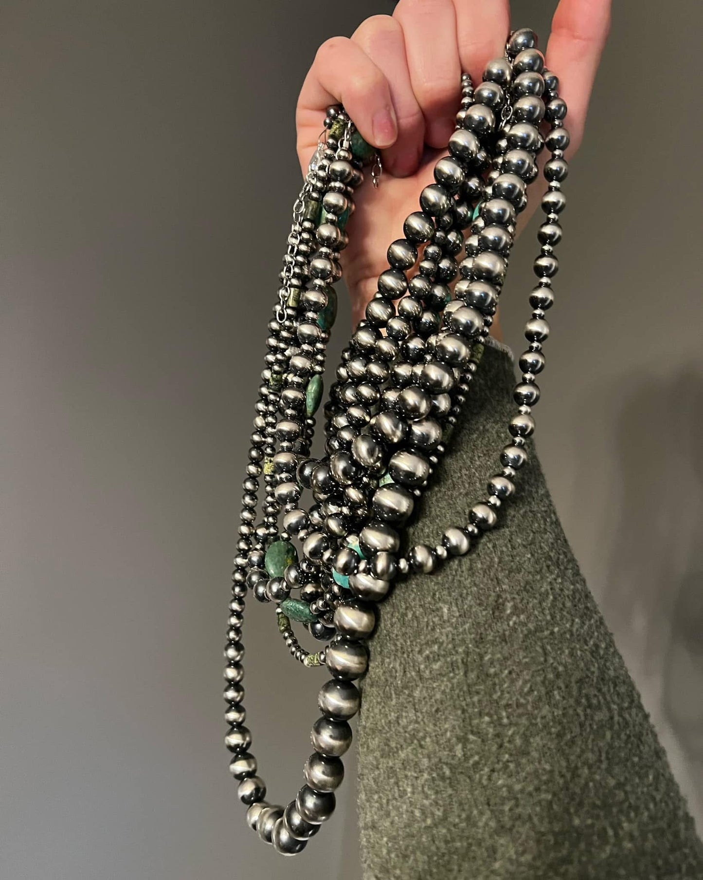 5mm Sterling Pearl Necklace